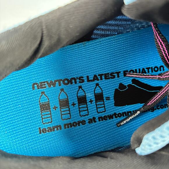 Newton Fate 10 Blue Aqua Lightweight Athletic Road Running Shoes Women’s Size 10 - Picture 9 of 11